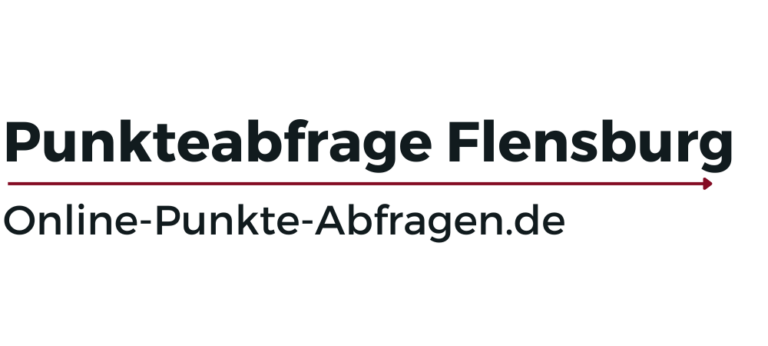 Flensburg Punkte Abfragen Telefon